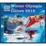 Stamps Olympic Games in PyeongChang 2018 Skating Set 8 sheets