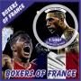 Stamps Sport Boxing of France Set 8 sheets