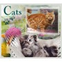 Stamps Fauna Cats Set 8 sheets
