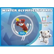 Stamps Winter Olympic Games in PyeongChang 2018 Freestyle