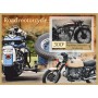 Stamps Transport Road Motocycles Set 8 sheets