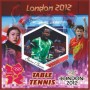Stamps Olympic Games in London 2012 Table Tennis Set 9 sheets