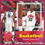 Stamps Olympic Games in London 2012 Basketball Set 8 sheets