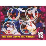 Stamps Olympic Games in London 2012 Judo Set 8 sheets