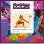 Stamps Olympic Games in London 2012 Athletics Gymmastics Set 9 sheets