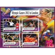 Stamps Olympic Games in London 2012 Athletics Gymmastics Rowing Set 8 sheets