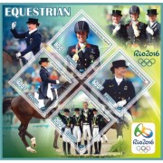 Stamps Olympic Games in Rio 2016 Equestrian