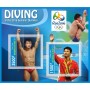Stamps Olympic Games in Rio 2016 Diving