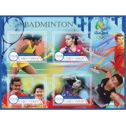 Stamps Olympic Games in Rio 2016 Badminton