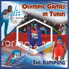 Stamps Winter Olympic Games in Turin 2006 Ski Jamping