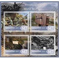 Stamps Military & War Weapons of World War II